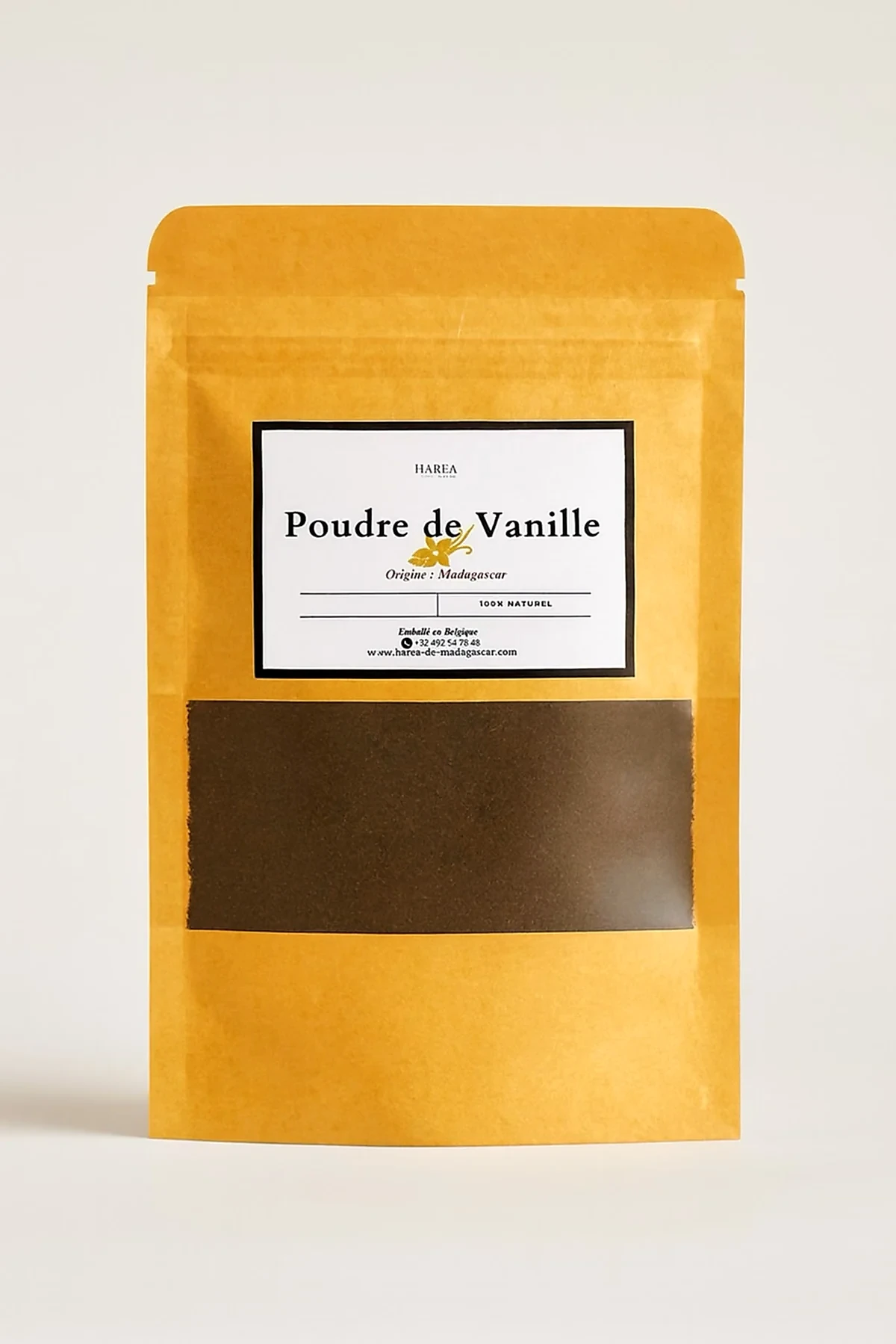 Sachet HAREA de poudre de vanille